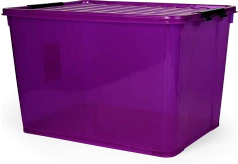 purple storage boxes